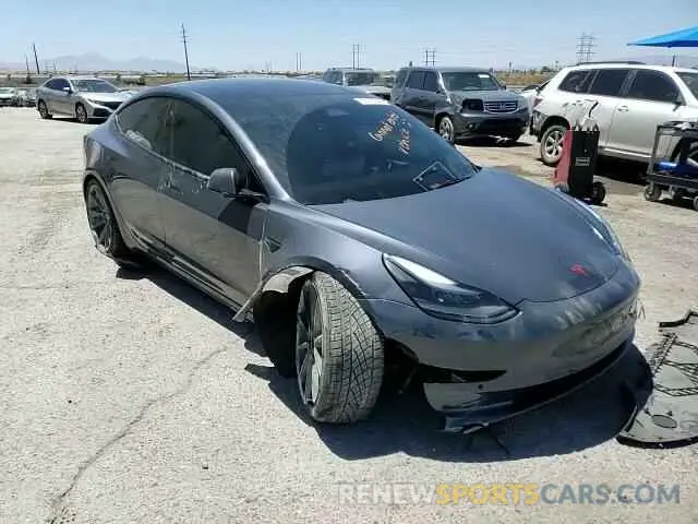13 Photograph of a damaged car 5YJ3E1EBXNF263832 TESLA MODEL 3 2022