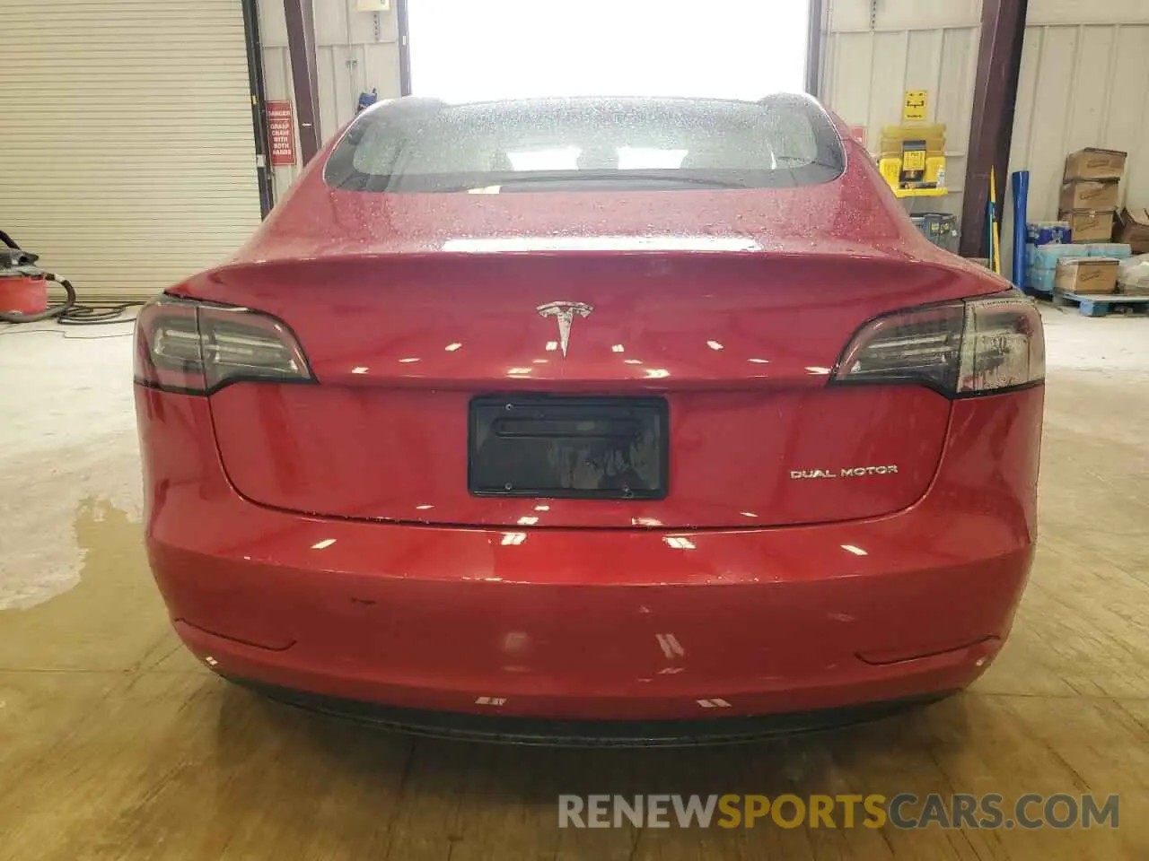 6 Photograph of a damaged car 5YJ3E1EBXNF285779 TESLA MODEL 3 2022
