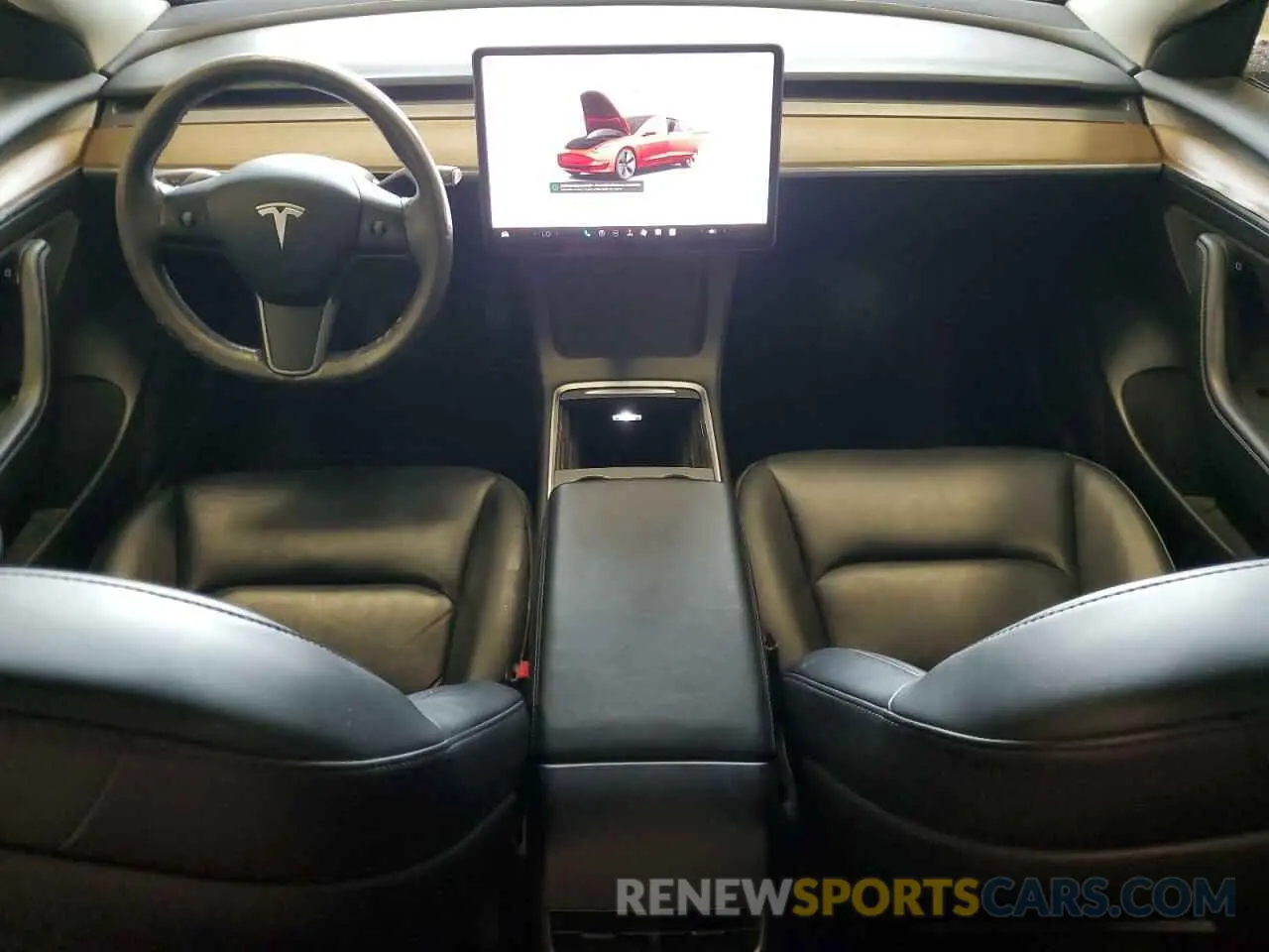 8 Photograph of a damaged car 5YJ3E1EBXNF285779 TESLA MODEL 3 2022