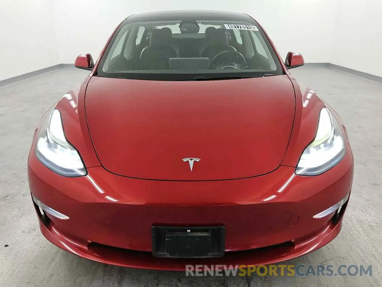 5 Photograph of a damaged car 5YJ3E1EBXNF286379 TESLA MODEL 3 2022
