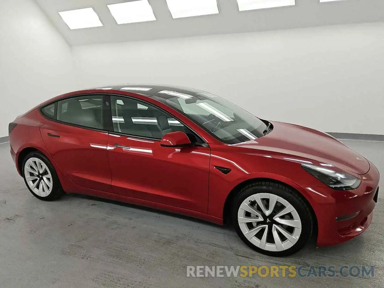 4 Фотография поврежденного автомобиля 5YJ3E1EBXNF291047 TESLA MODEL 3 2022