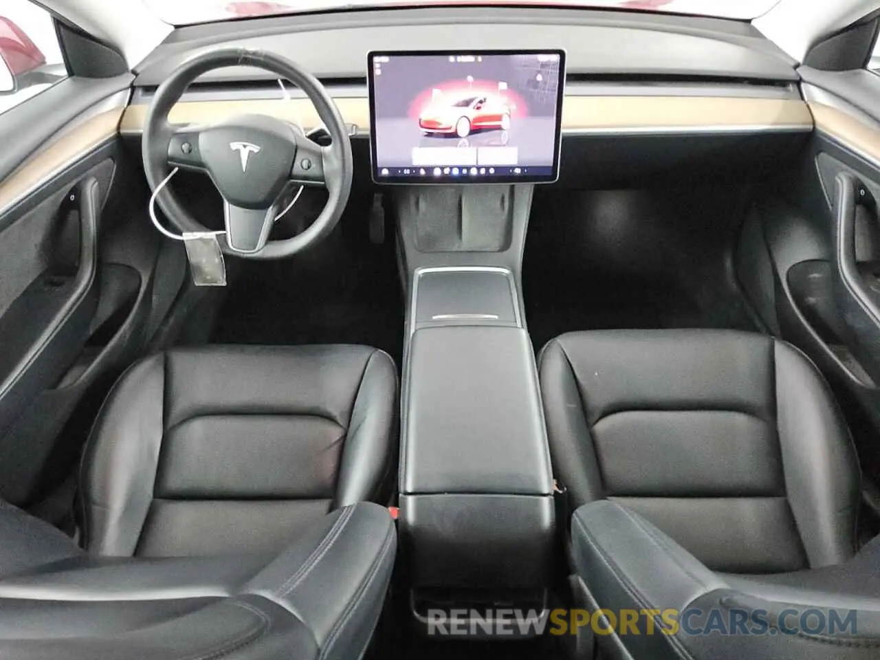 8 Фотография поврежденного автомобиля 5YJ3E1EBXNF291047 TESLA MODEL 3 2022