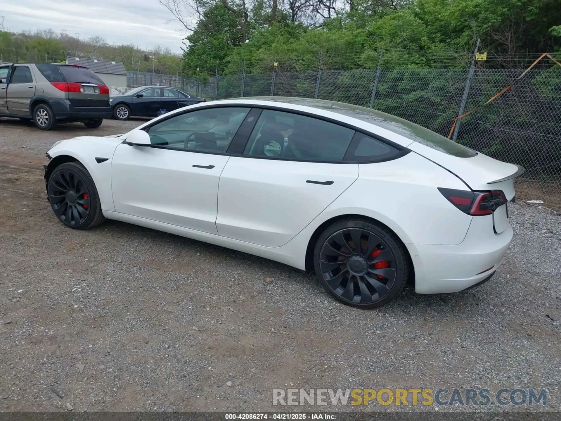 3 Фотография поврежденного автомобиля 5YJ3E1EC0NF263945 TESLA MODEL 3 2022