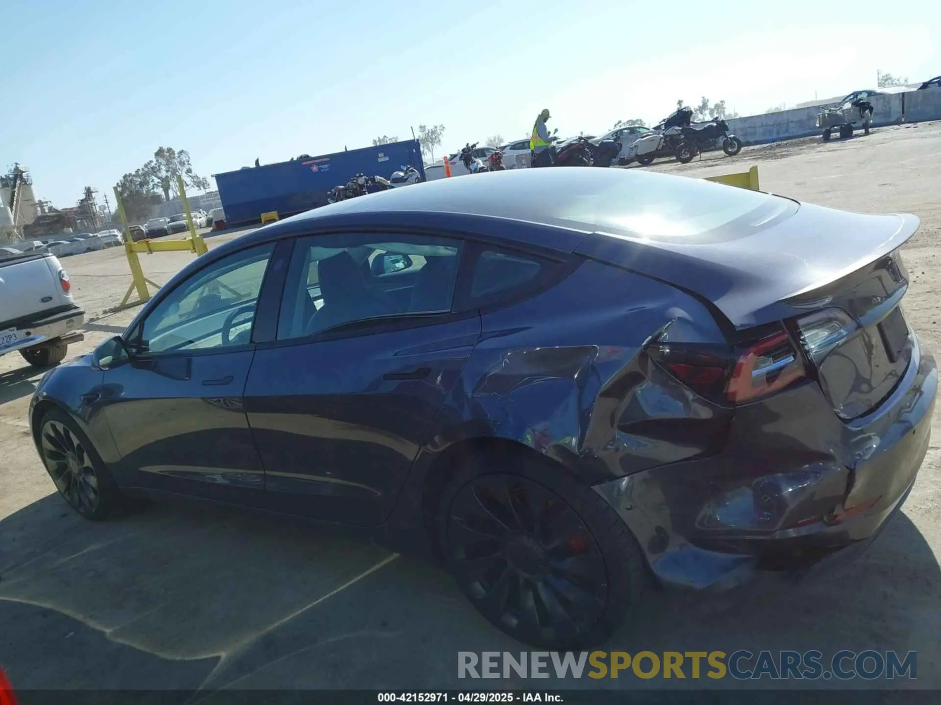 13 Photograph of a damaged car 5YJ3E1EC0NF270037 TESLA MODEL 3 2022