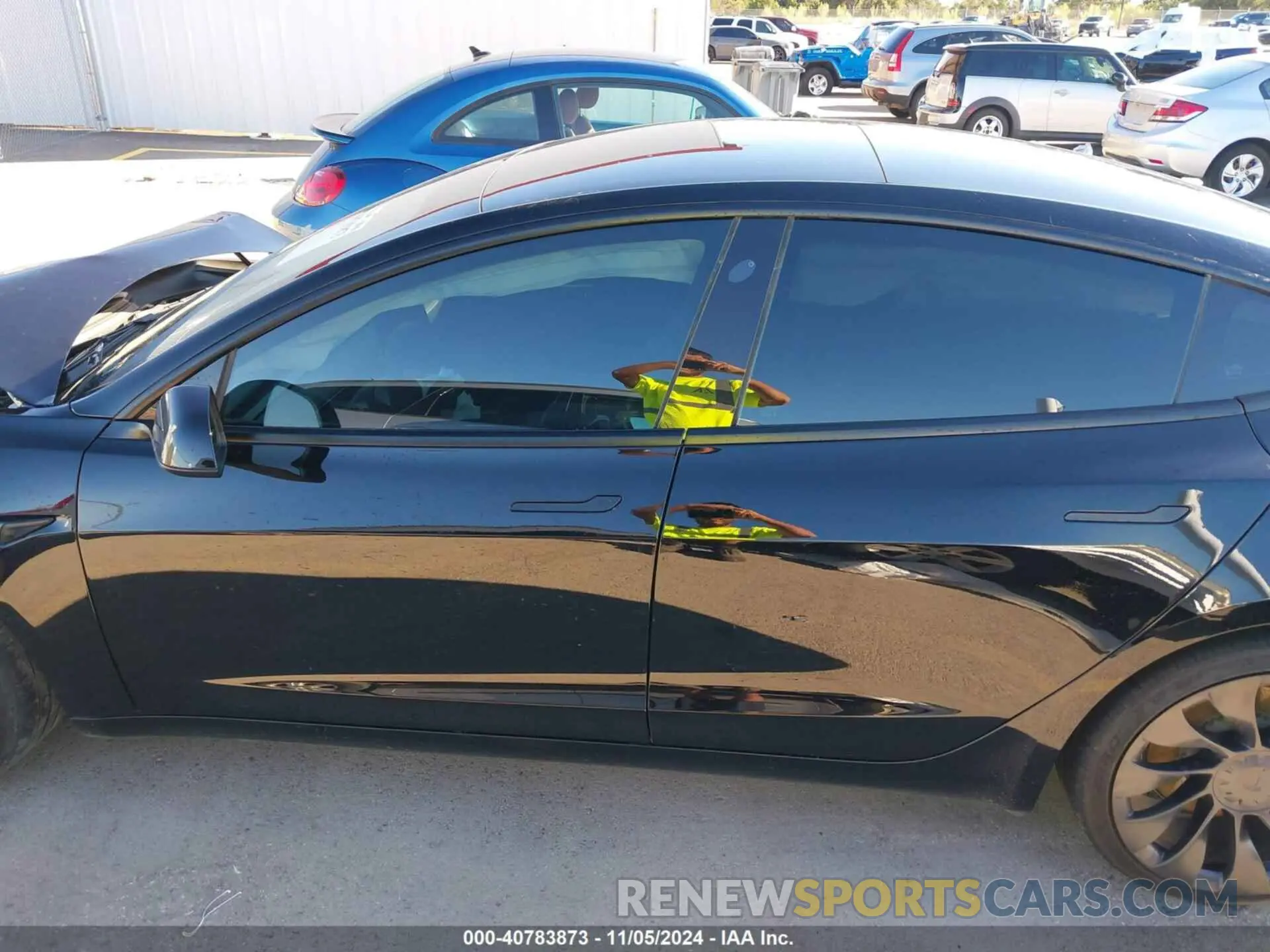 13 Photograph of a damaged car 5YJ3E1EC0NF295830 TESLA MODEL 3 2022