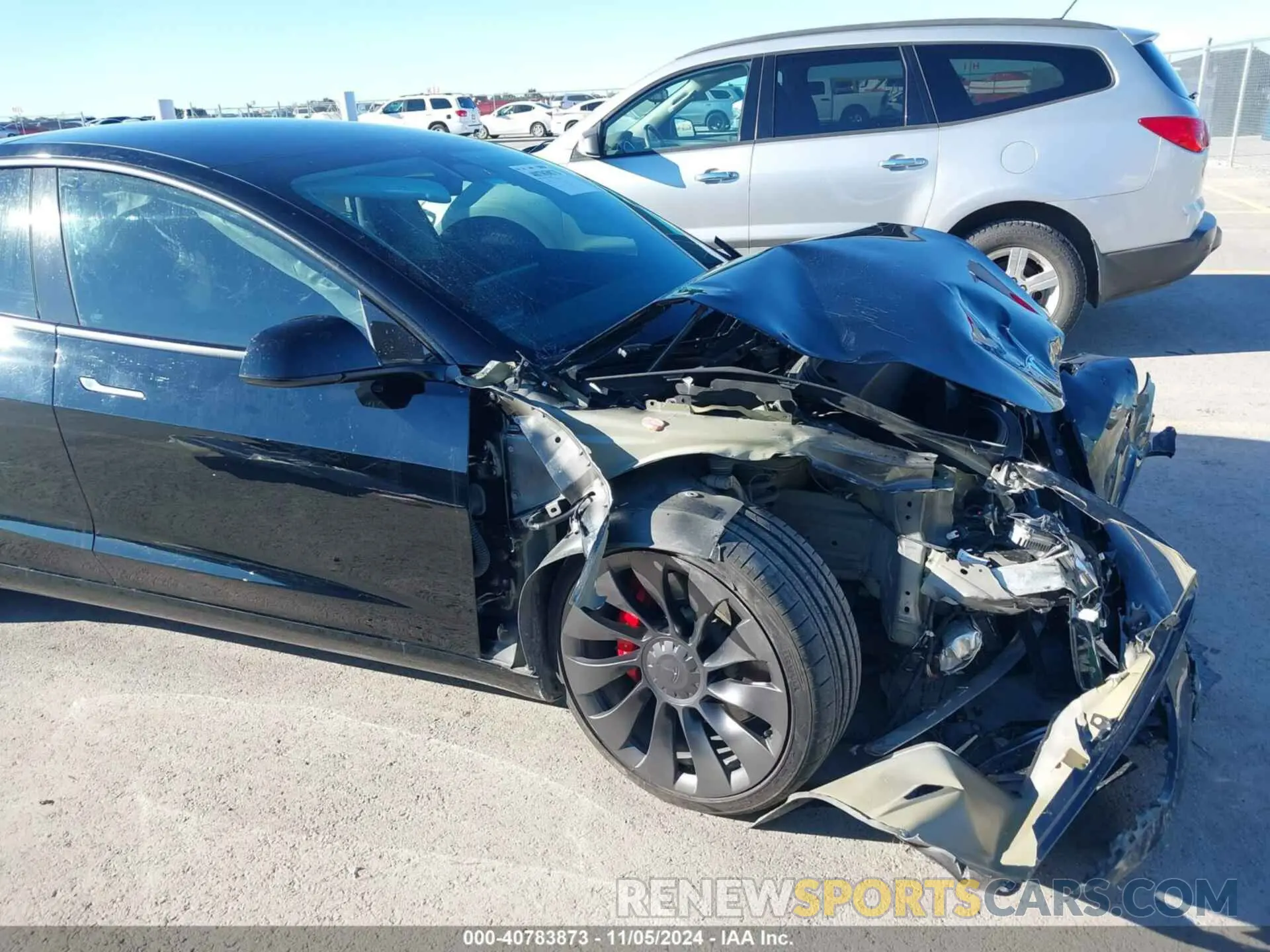18 Photograph of a damaged car 5YJ3E1EC0NF295830 TESLA MODEL 3 2022