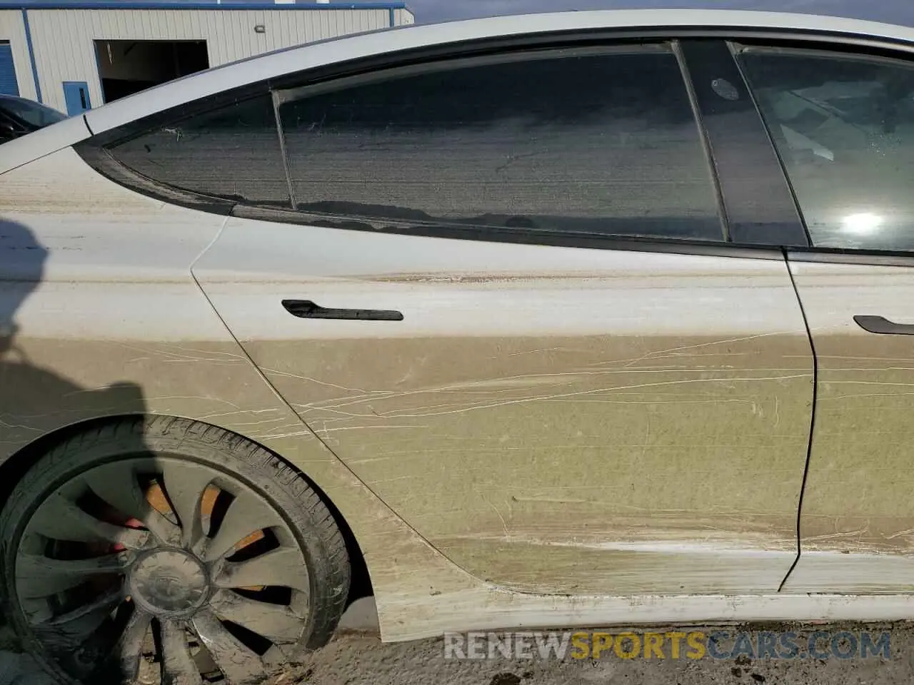 11 Photograph of a damaged car 5YJ3E1EC0NF315347 TESLA MODEL 3 2022