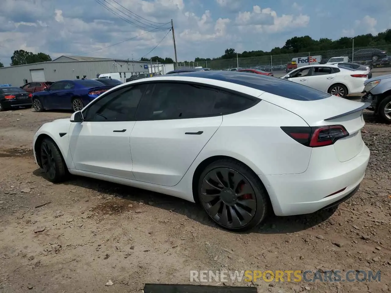 2 Фотография поврежденного автомобиля 5YJ3E1EC1NF104528 TESLA MODEL 3 2022