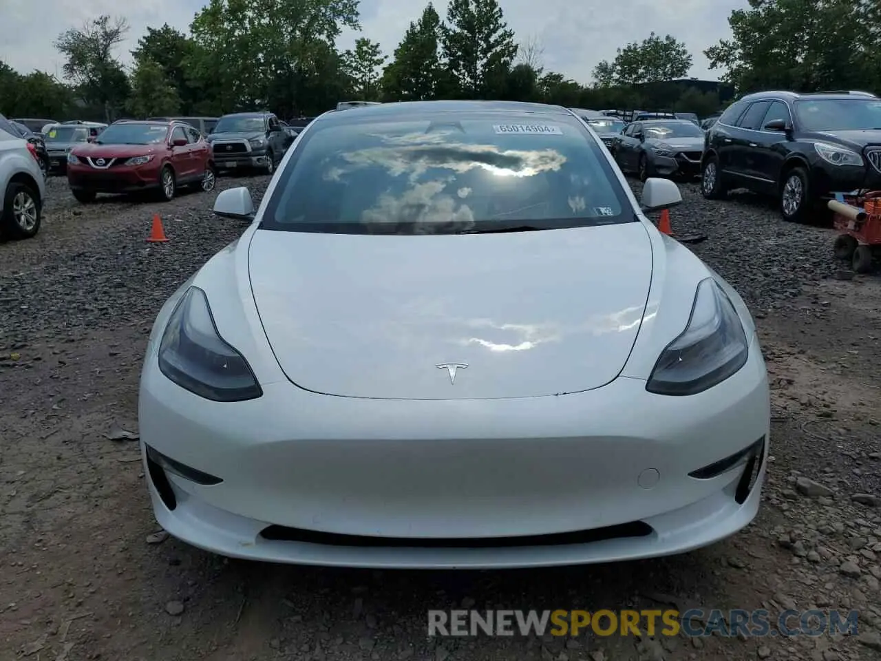 5 Фотография поврежденного автомобиля 5YJ3E1EC1NF104528 TESLA MODEL 3 2022