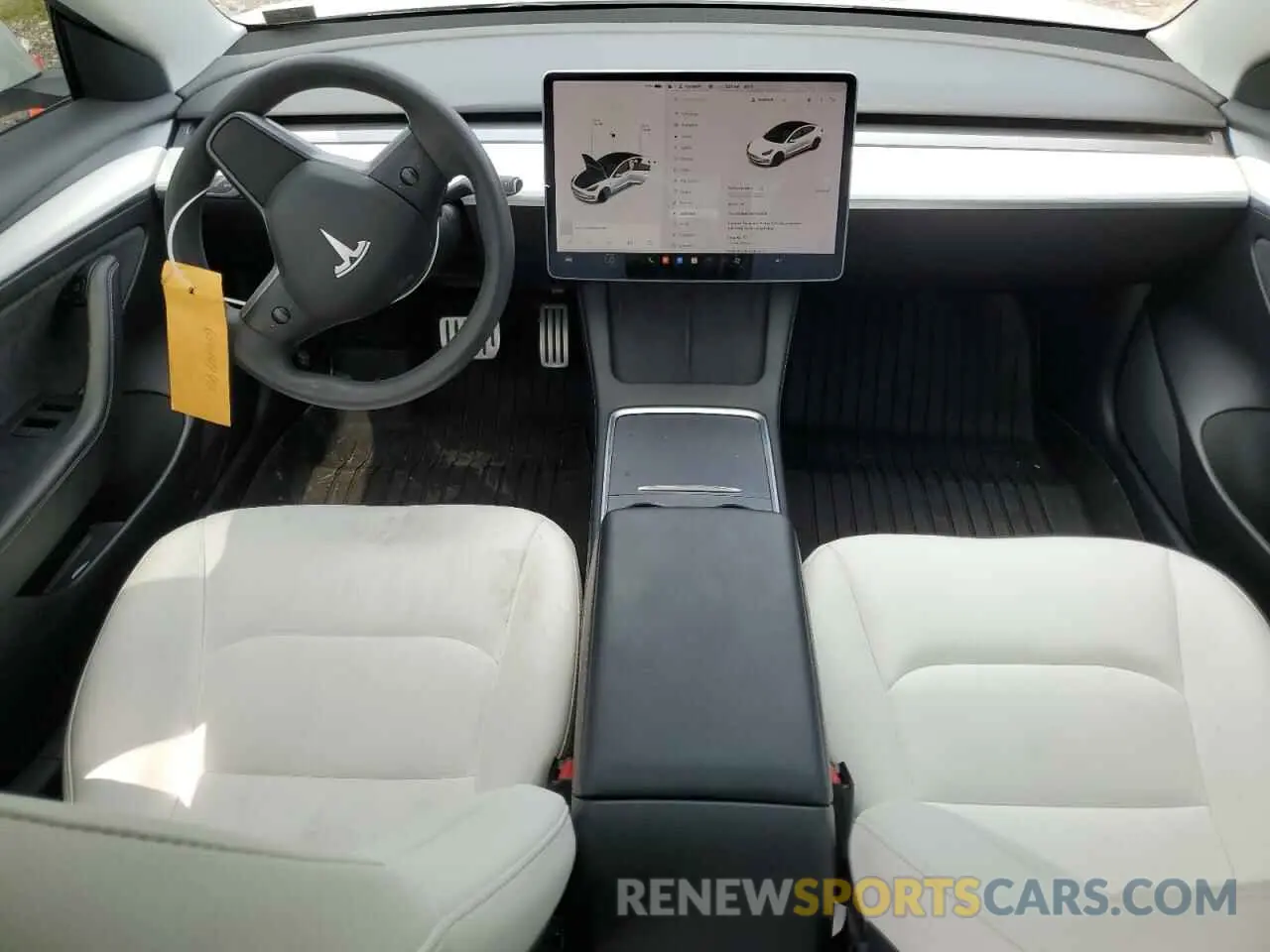 8 Фотография поврежденного автомобиля 5YJ3E1EC1NF104528 TESLA MODEL 3 2022