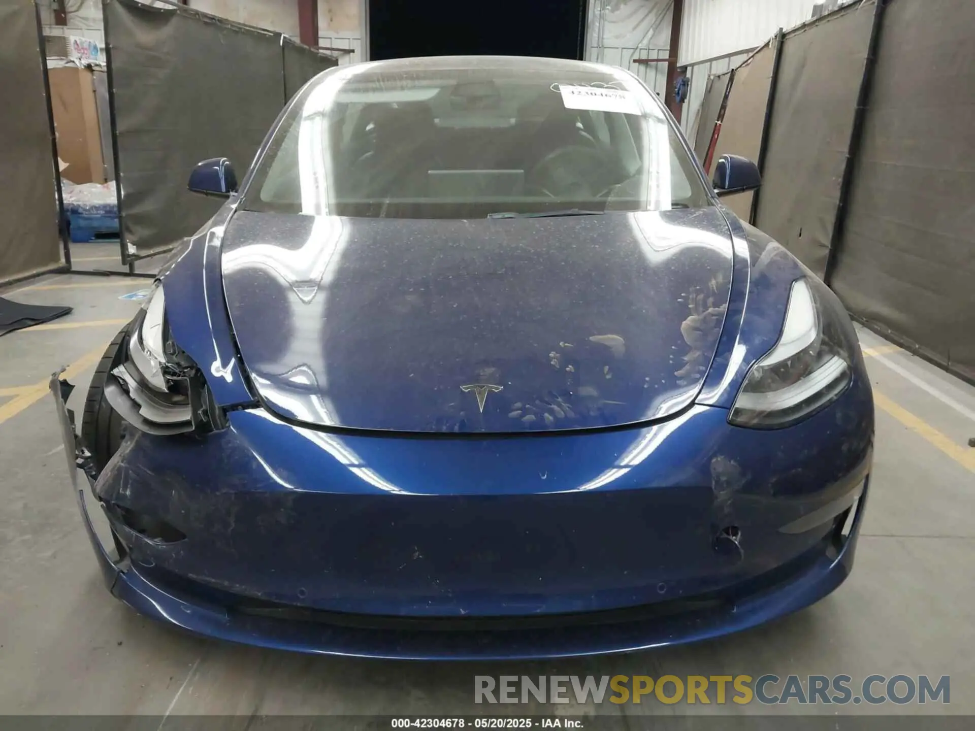 11 Фотография поврежденного автомобиля 5YJ3E1EC1NF104786 TESLA MODEL 3 2022