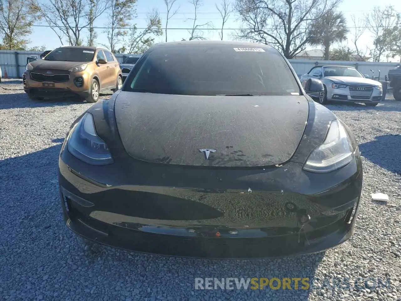 5 Photograph of a damaged car 5YJ3E1EC1NF105677 TESLA MODEL 3 2022