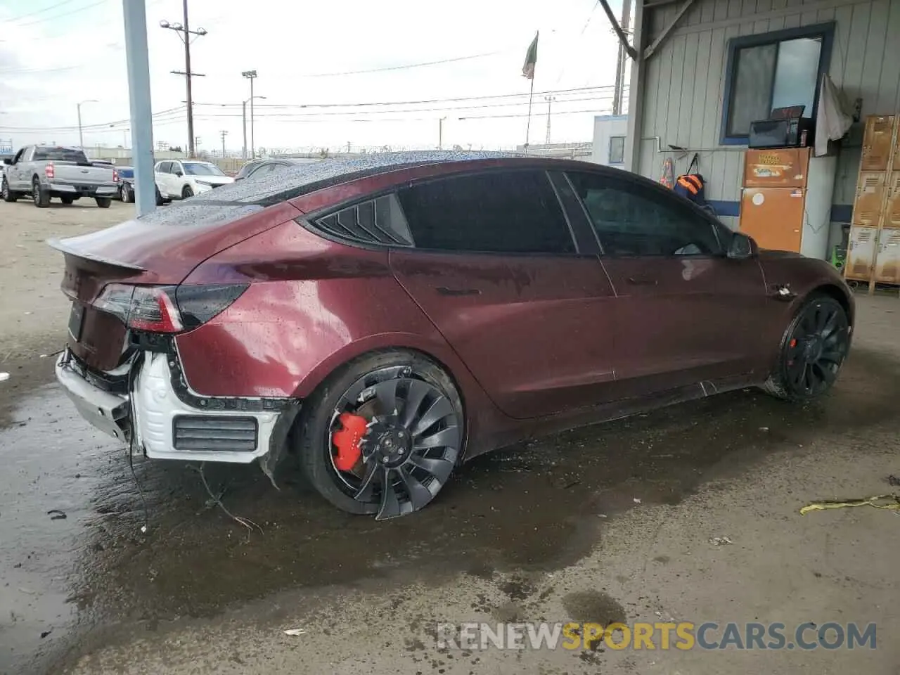 3 Фотография поврежденного автомобиля 5YJ3E1EC1NF170240 TESLA MODEL 3 2022