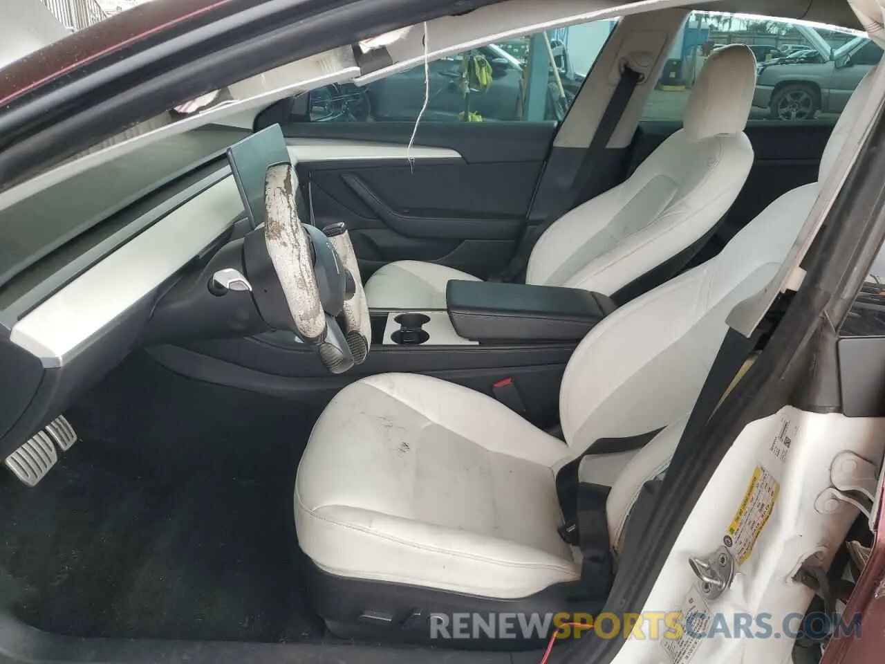 7 Фотография поврежденного автомобиля 5YJ3E1EC1NF170240 TESLA MODEL 3 2022
