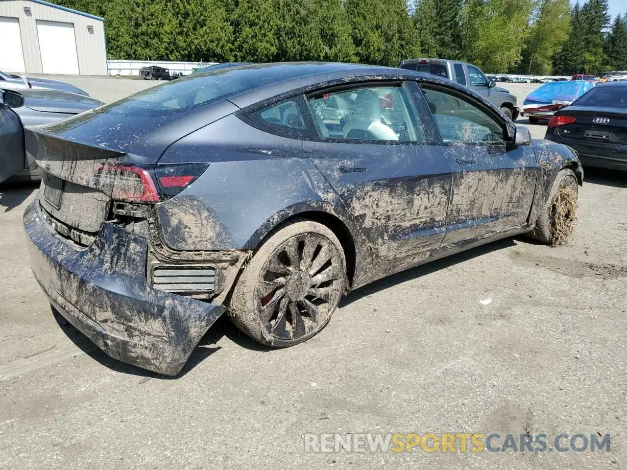 3 Фотография поврежденного автомобиля 5YJ3E1EC1NF262416 TESLA MODEL 3 2022