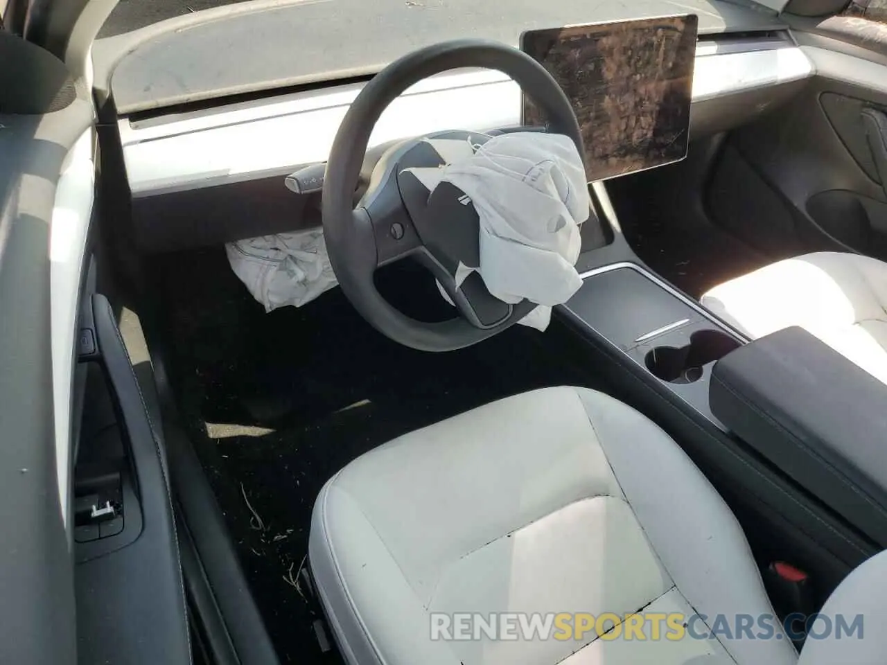 8 Фотография поврежденного автомобиля 5YJ3E1EC1NF262416 TESLA MODEL 3 2022