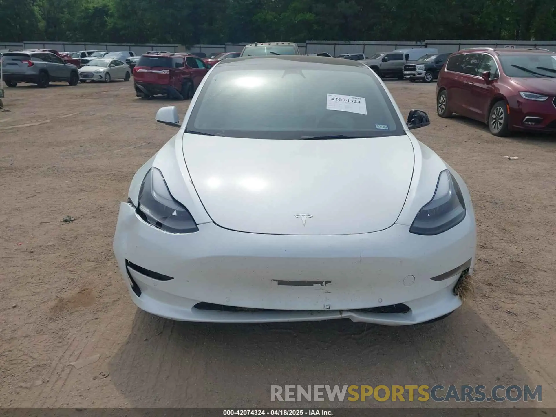 11 Фотография поврежденного автомобиля 5YJ3E1EC1NF294332 TESLA MODEL 3 2022