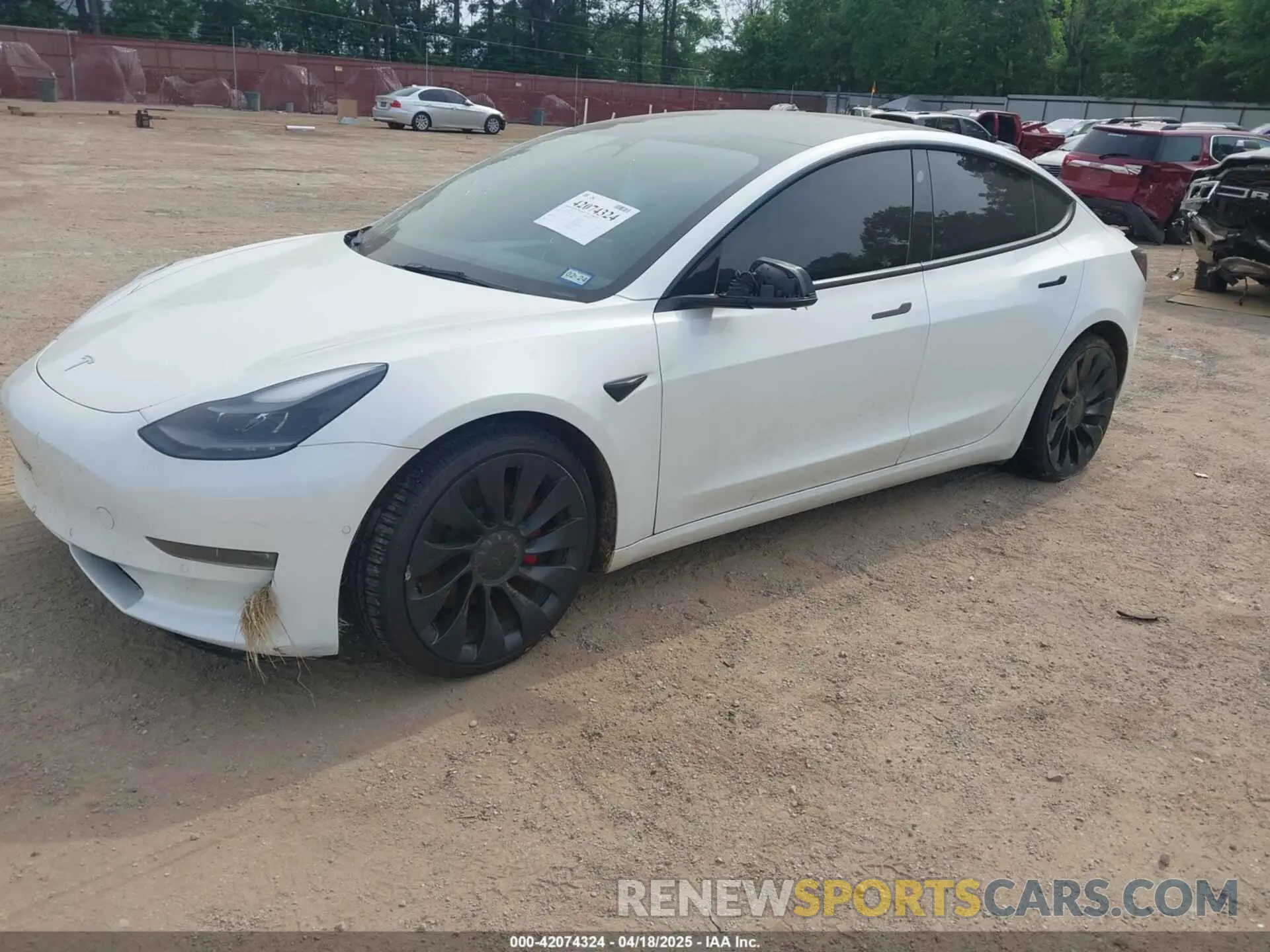 2 Фотография поврежденного автомобиля 5YJ3E1EC1NF294332 TESLA MODEL 3 2022