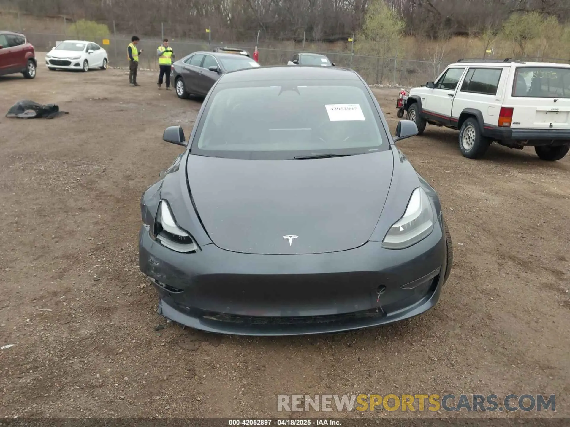 12 Фотография поврежденного автомобиля 5YJ3E1EC1NF330567 TESLA MODEL 3 2022