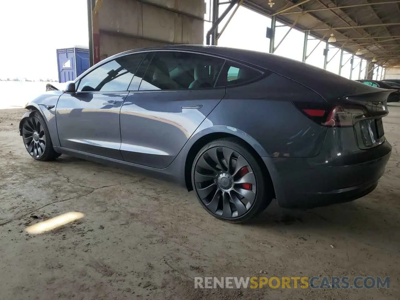 2 Фотография поврежденного автомобиля 5YJ3E1EC2NF294842 TESLA MODEL 3 2022