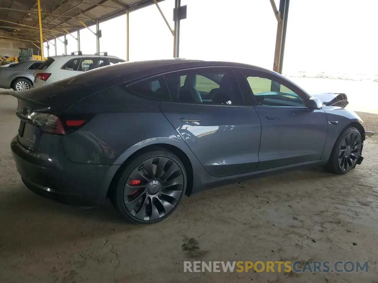 3 Фотография поврежденного автомобиля 5YJ3E1EC2NF294842 TESLA MODEL 3 2022