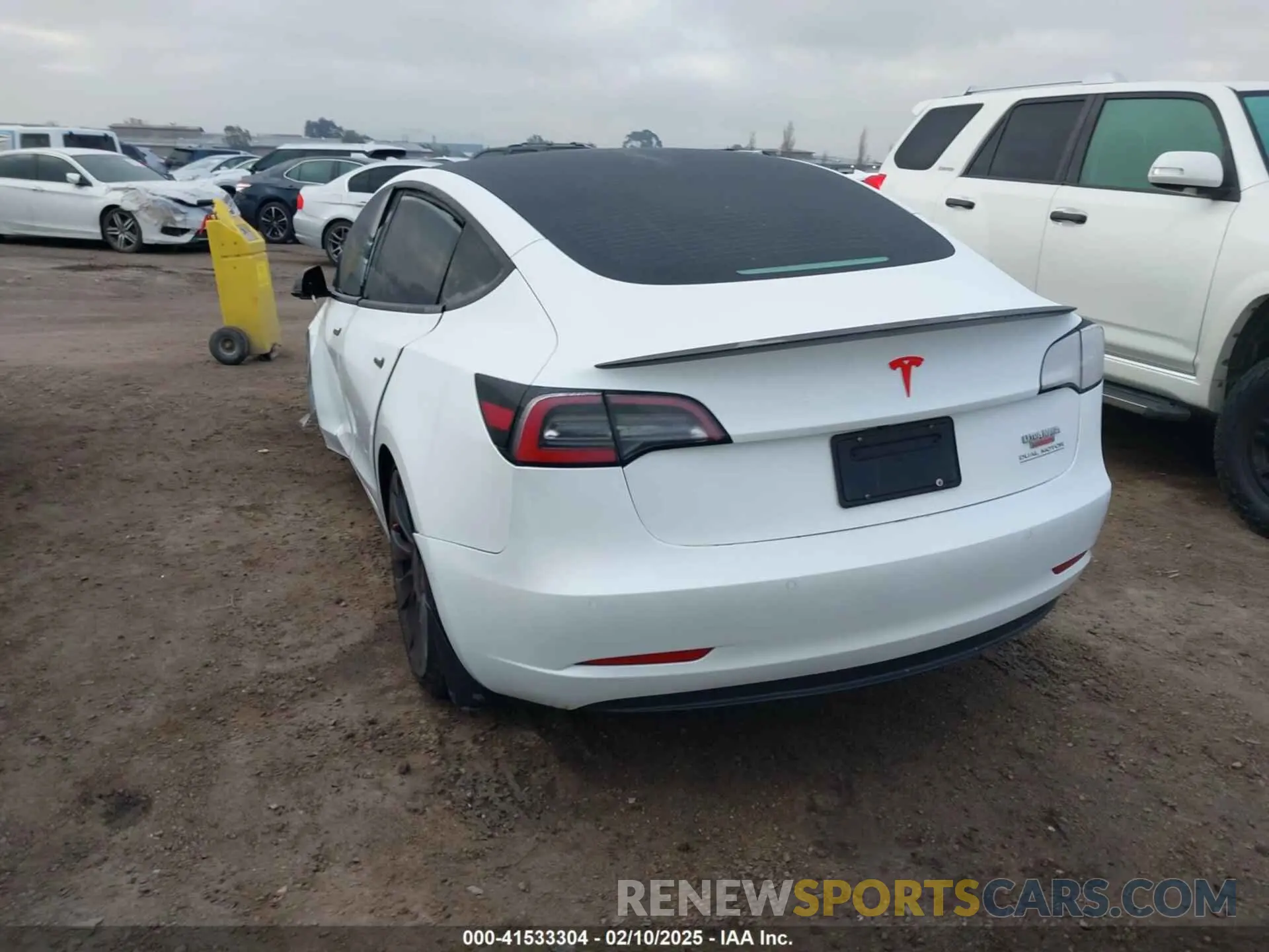 3 Фотография поврежденного автомобиля 5YJ3E1EC2NF295330 TESLA MODEL 3 2022