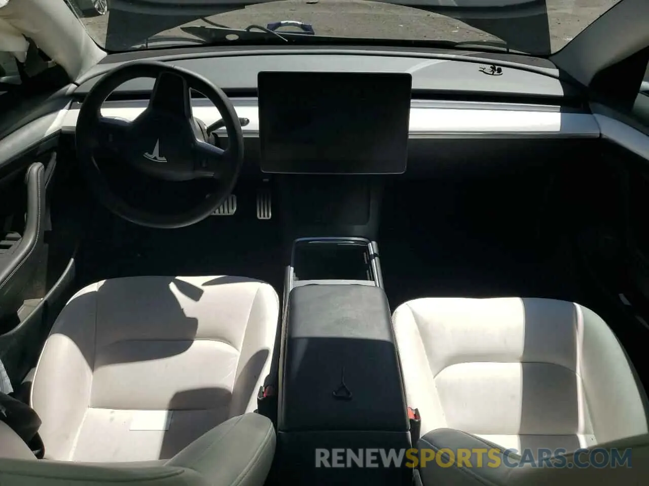 8 Фотография поврежденного автомобиля 5YJ3E1EC2NF357809 TESLA MODEL 3 2022