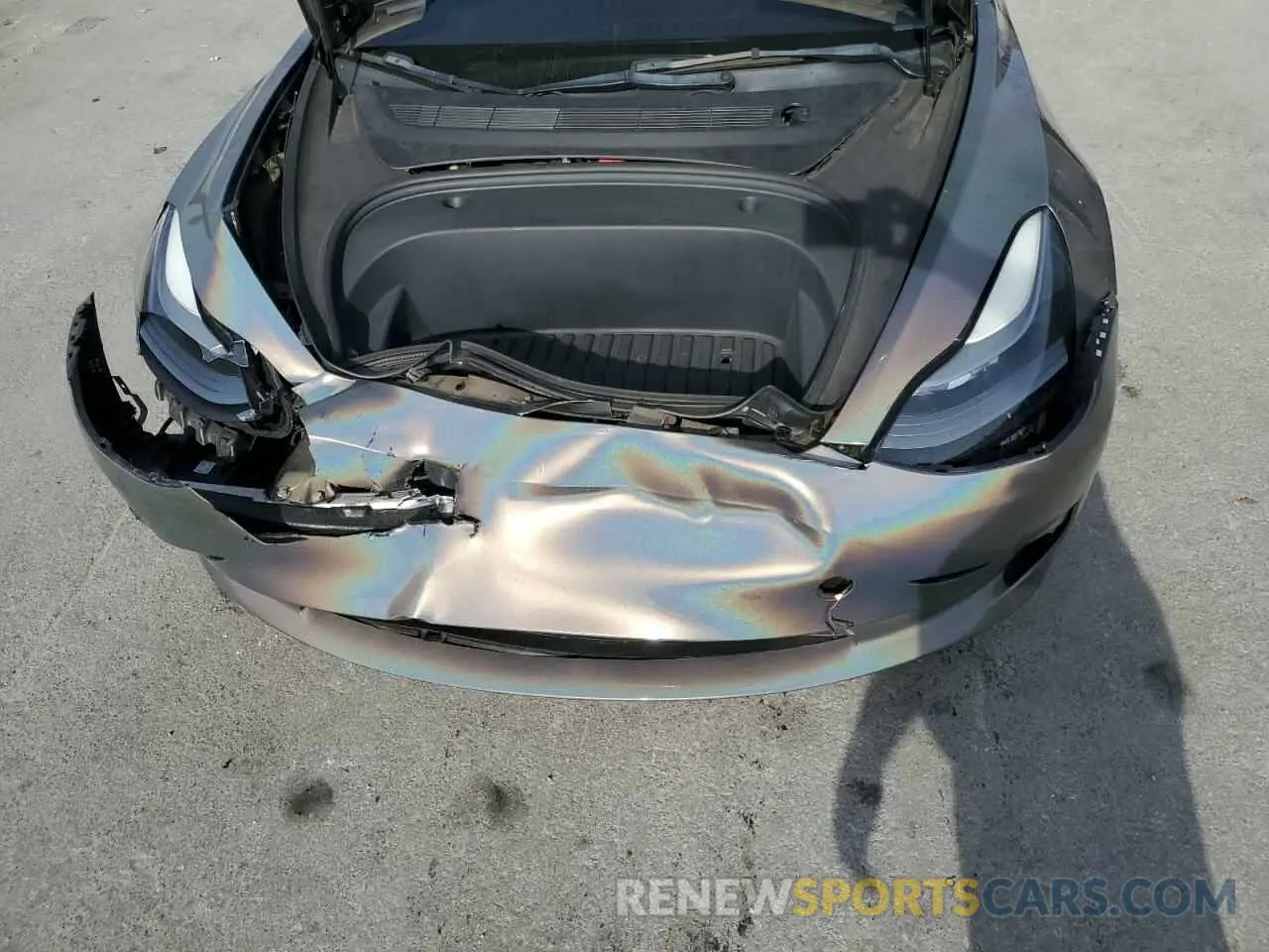 11 Фотография поврежденного автомобиля 5YJ3E1EC3NF128202 TESLA MODEL 3 2022