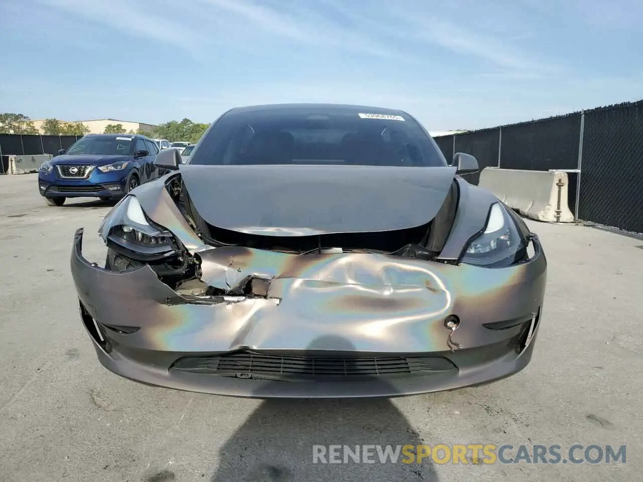 5 Фотография поврежденного автомобиля 5YJ3E1EC3NF128202 TESLA MODEL 3 2022