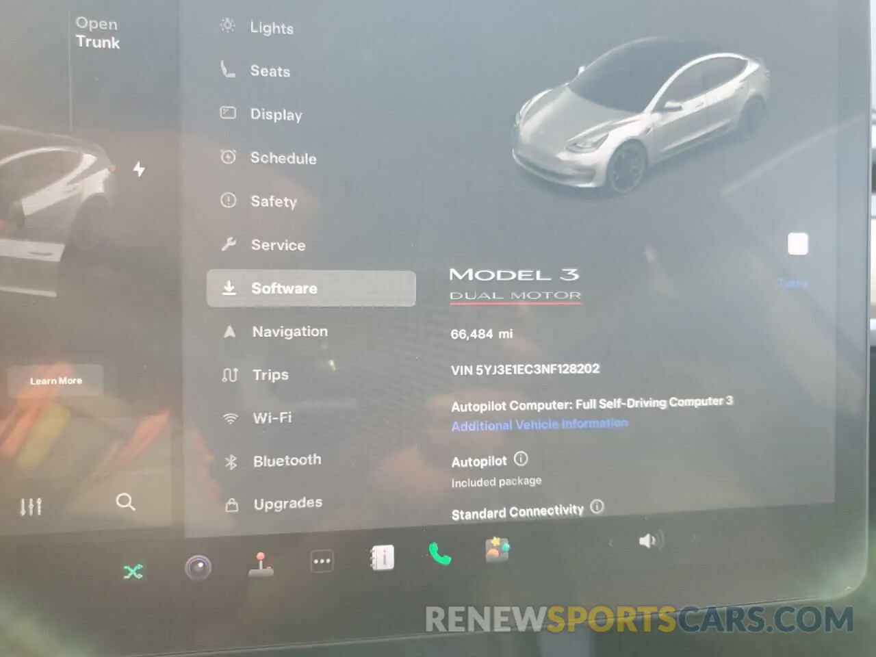 9 Фотография поврежденного автомобиля 5YJ3E1EC3NF128202 TESLA MODEL 3 2022