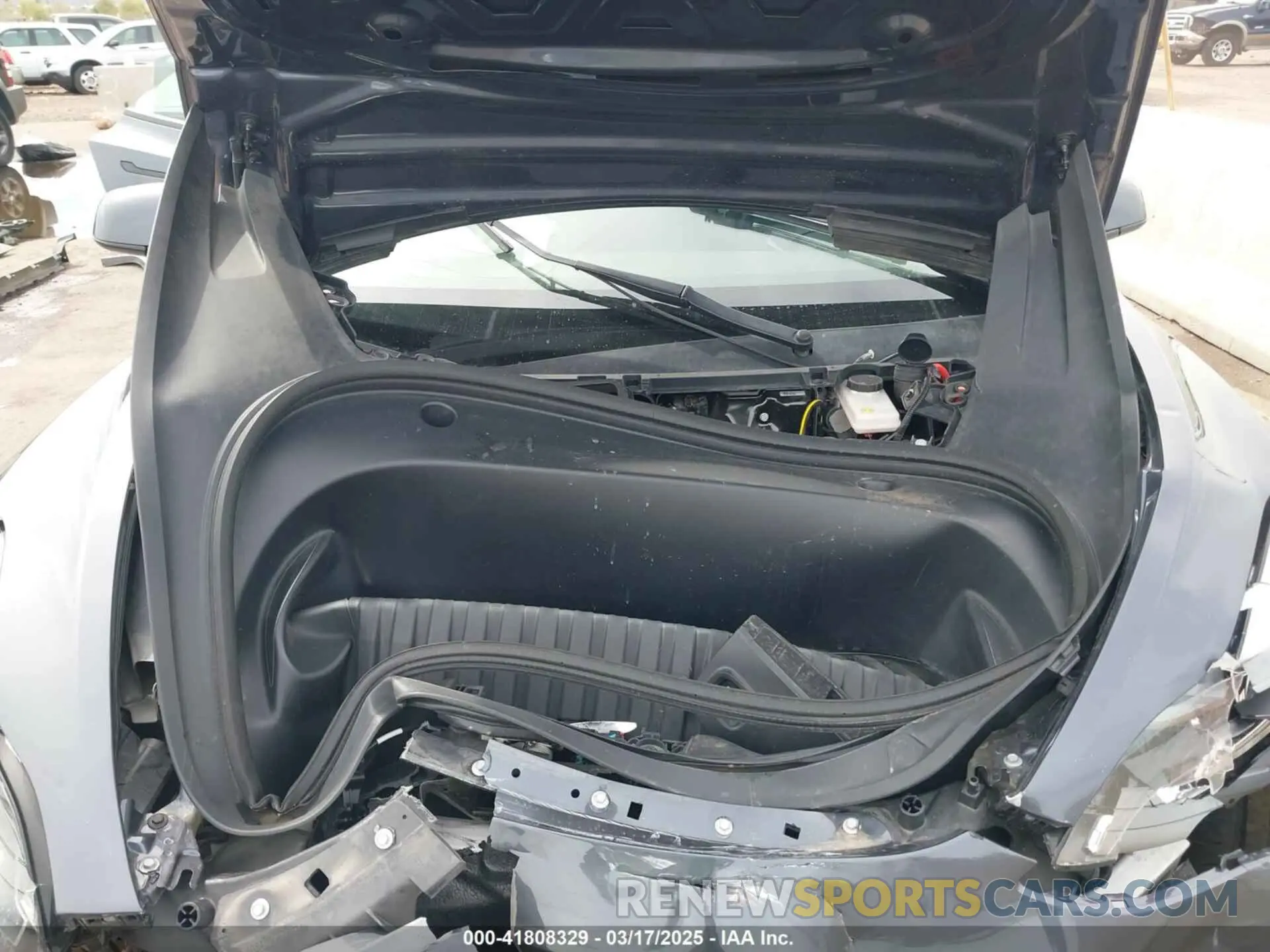 10 Photograph of a damaged car 5YJ3E1EC3NF296891 TESLA MODEL 3 2022