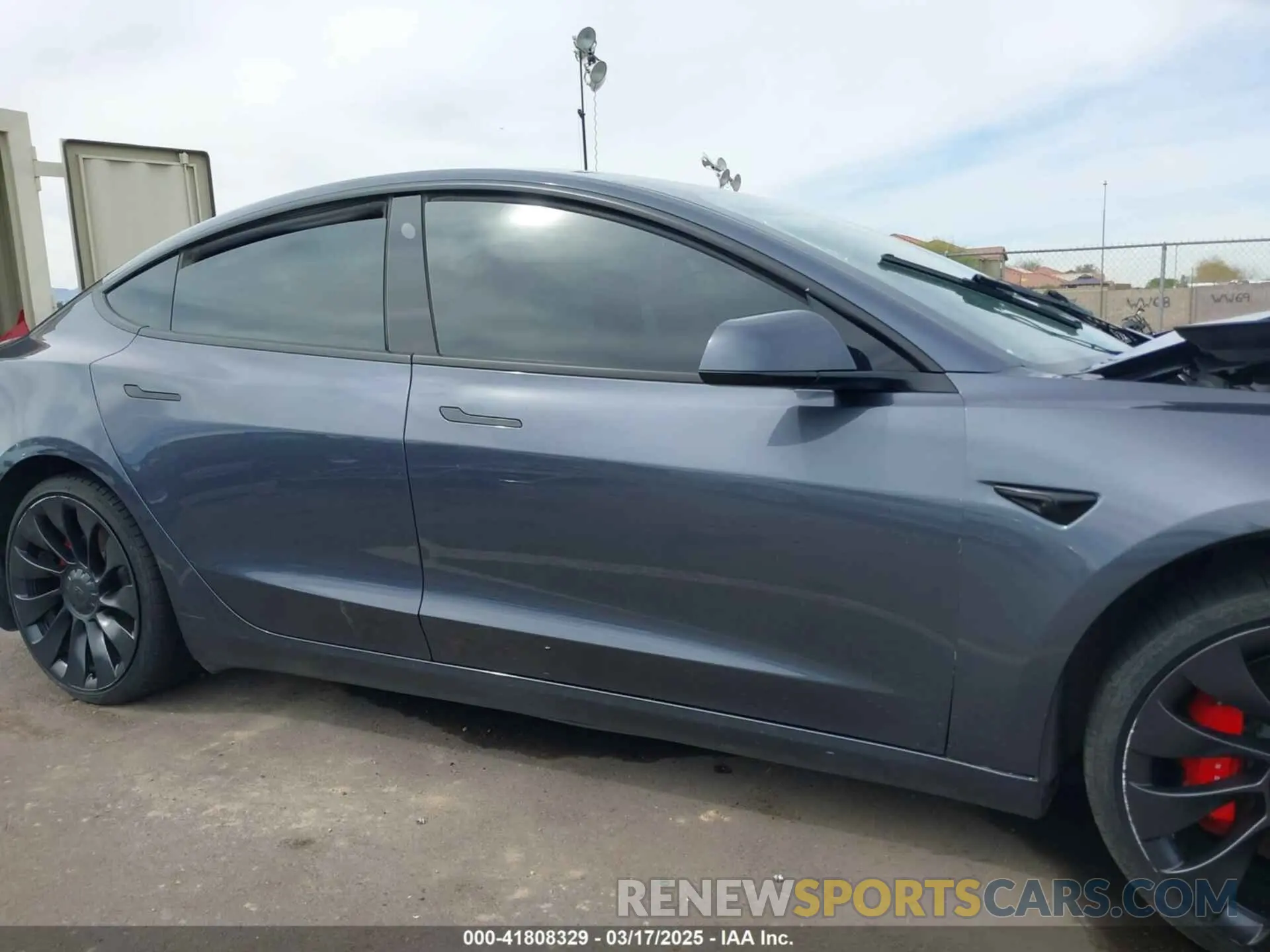 13 Photograph of a damaged car 5YJ3E1EC3NF296891 TESLA MODEL 3 2022