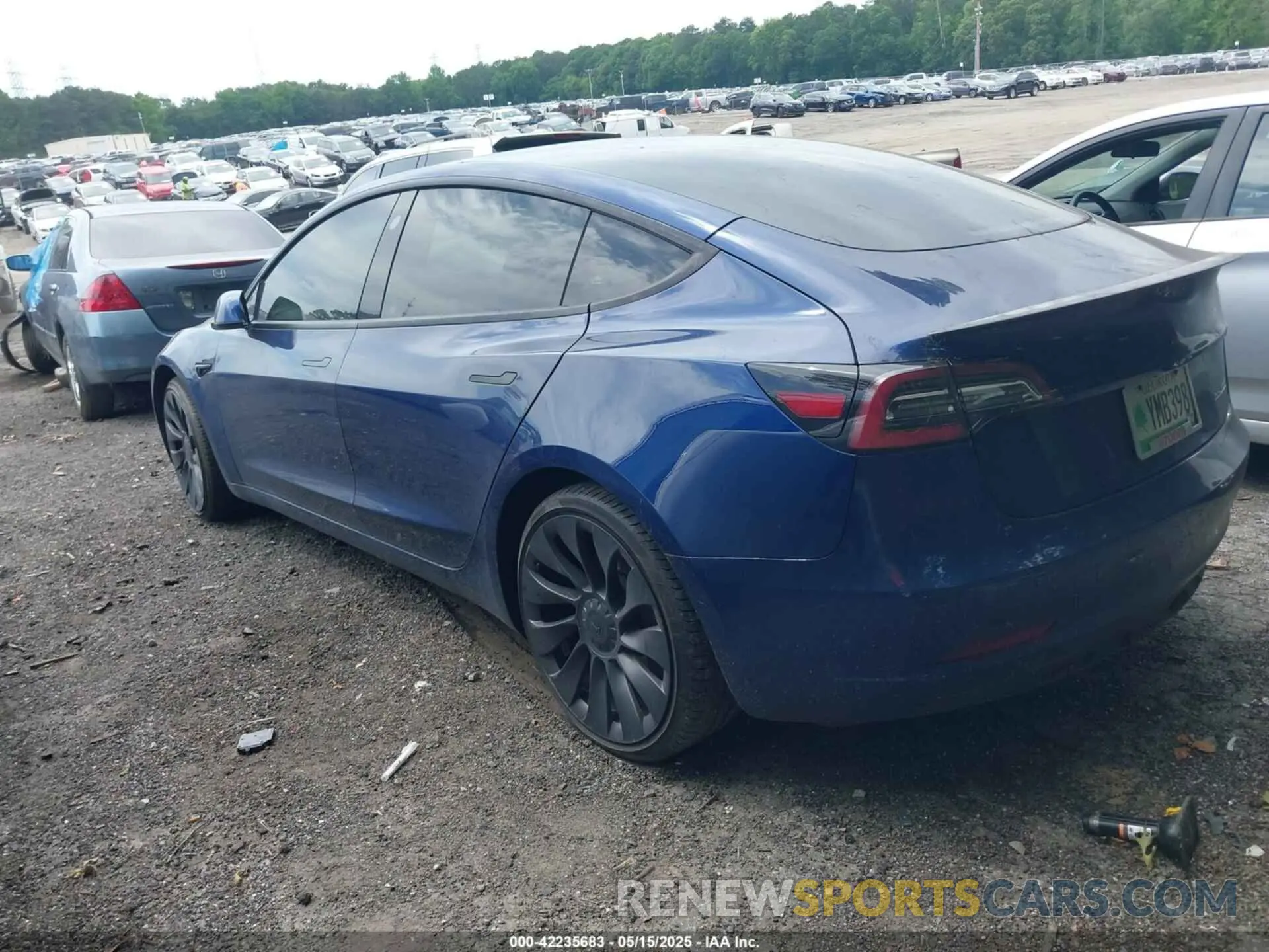 13 Photograph of a damaged car 5YJ3E1EC4NF125289 TESLA MODEL 3 2022