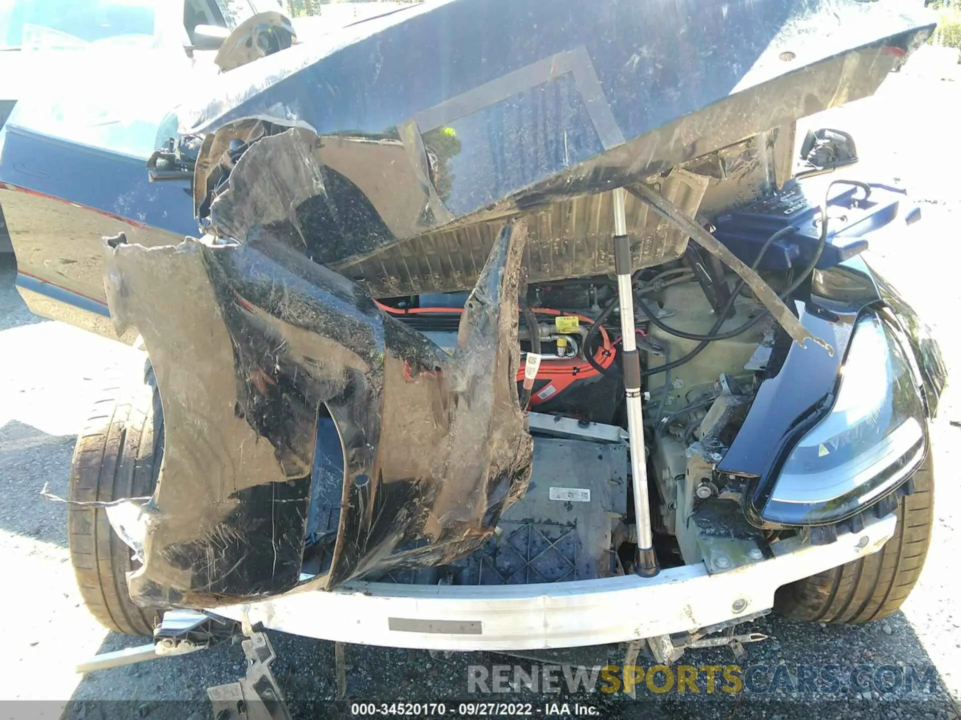 10 Photograph of a damaged car 5YJ3E1EC4NF153514 TESLA MODEL 3 2022