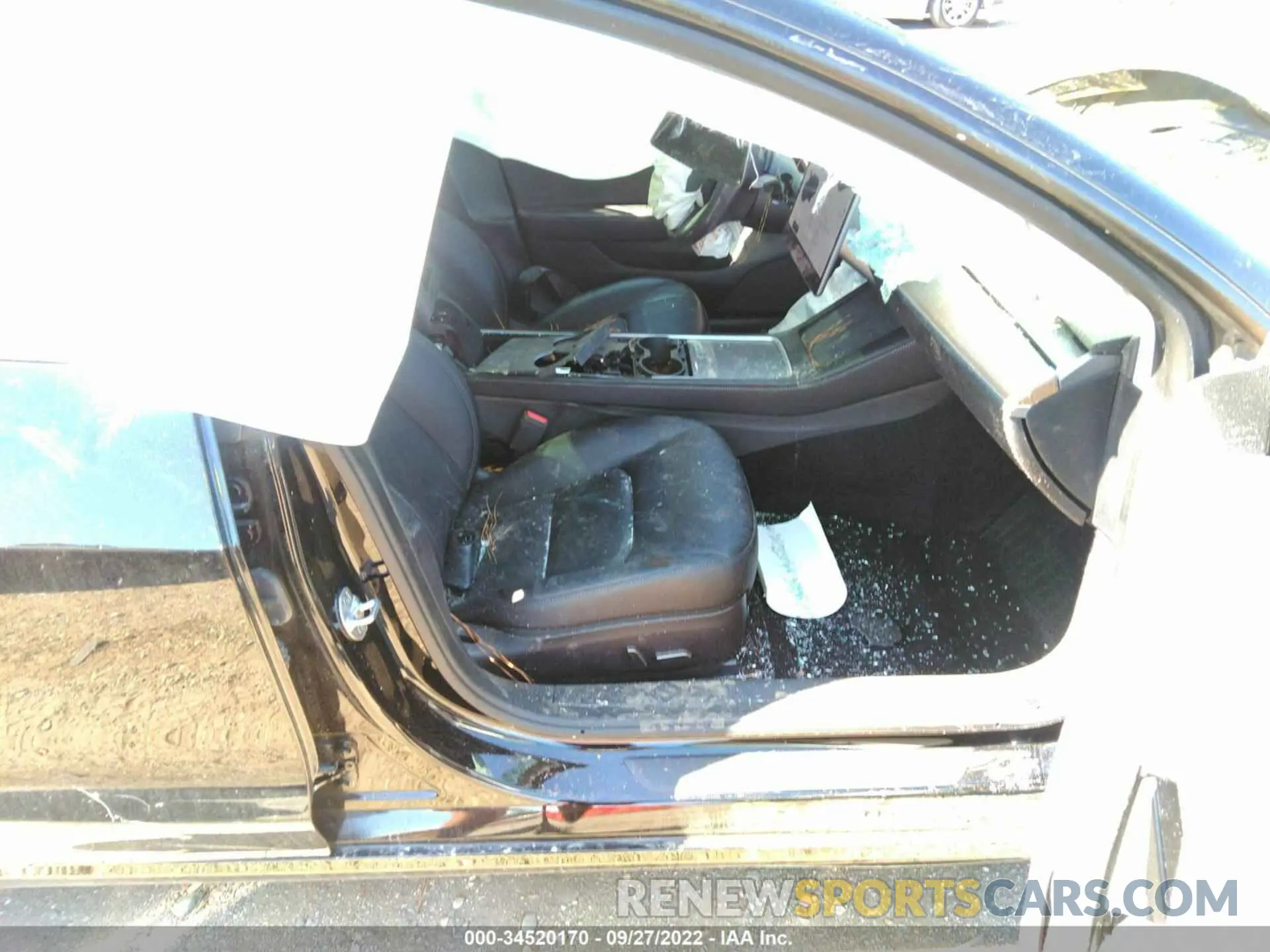 5 Photograph of a damaged car 5YJ3E1EC4NF153514 TESLA MODEL 3 2022
