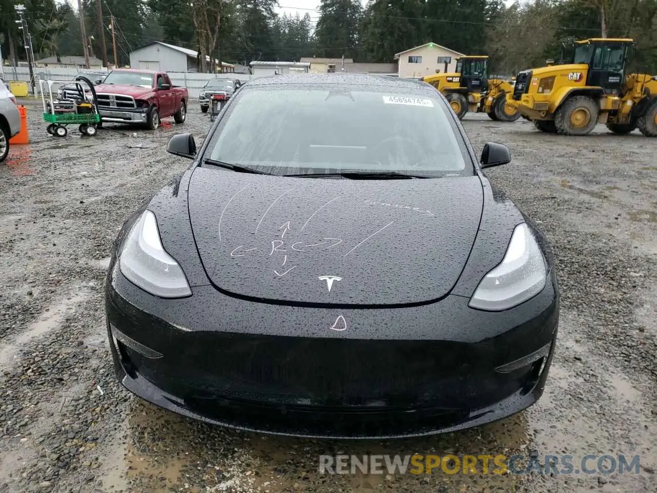 5 Photograph of a damaged car 5YJ3E1EC4NF195973 TESLA MODEL 3 2022