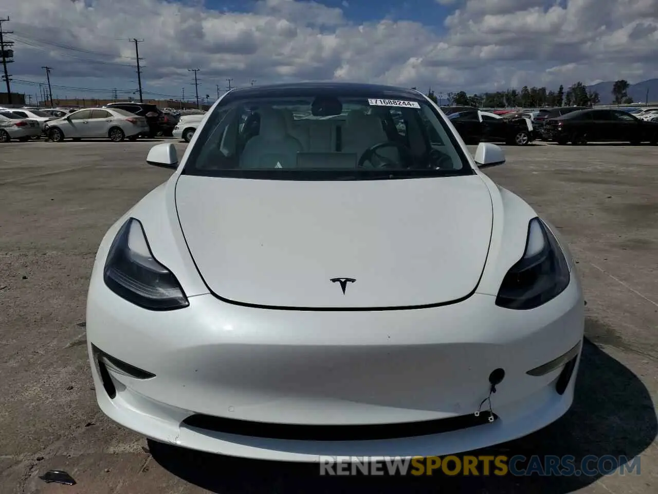 5 Photograph of a damaged car 5YJ3E1EC4NF320941 TESLA MODEL 3 2022
