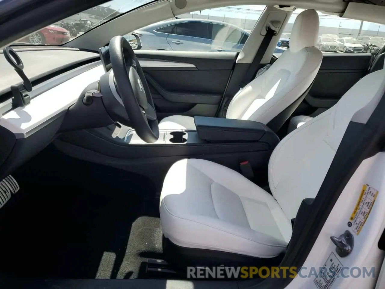 7 Photograph of a damaged car 5YJ3E1EC4NF320941 TESLA MODEL 3 2022