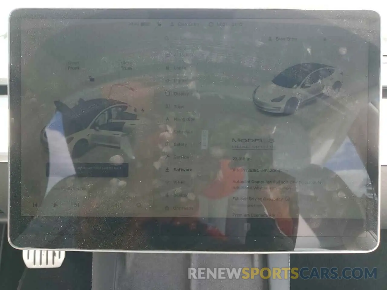 9 Photograph of a damaged car 5YJ3E1EC4NF320941 TESLA MODEL 3 2022