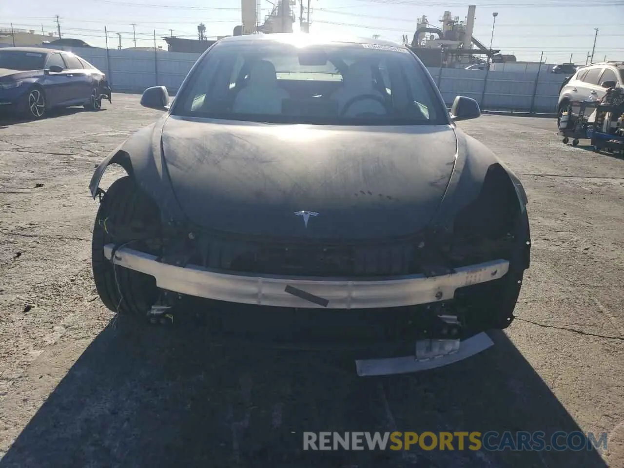 5 Фотография поврежденного автомобиля 5YJ3E1EC5NF120456 TESLA MODEL 3 2022