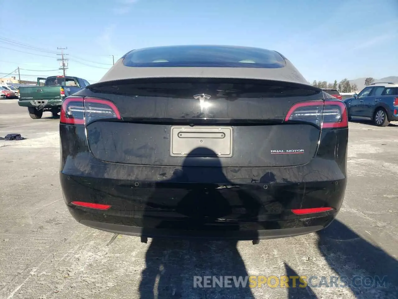 6 Фотография поврежденного автомобиля 5YJ3E1EC5NF120456 TESLA MODEL 3 2022