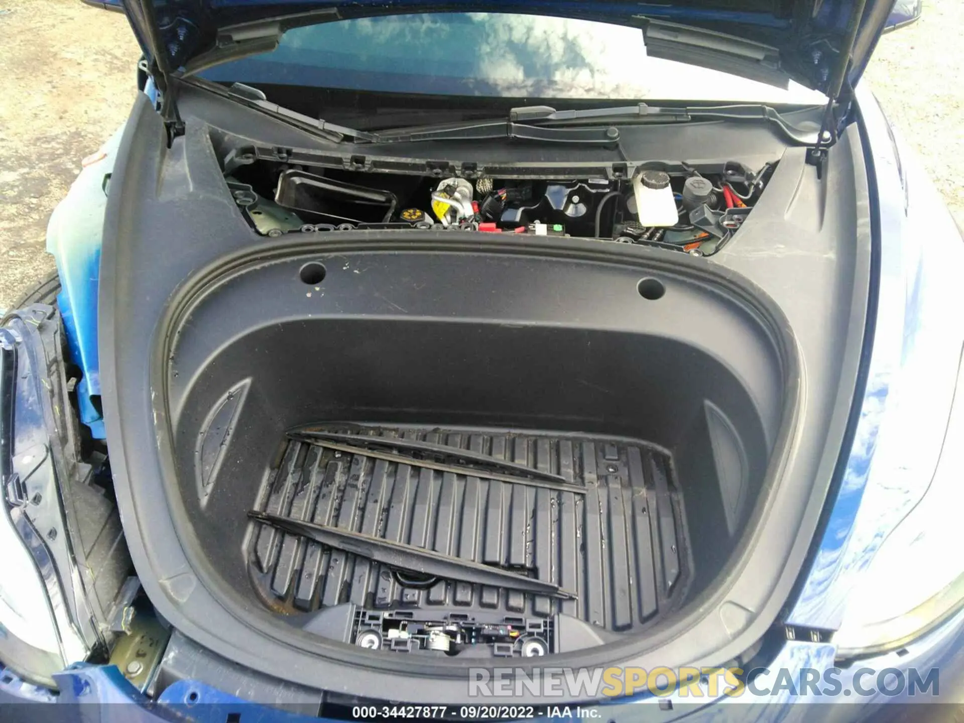 10 Фотография поврежденного автомобиля 5YJ3E1EC5NF267294 TESLA MODEL 3 2022