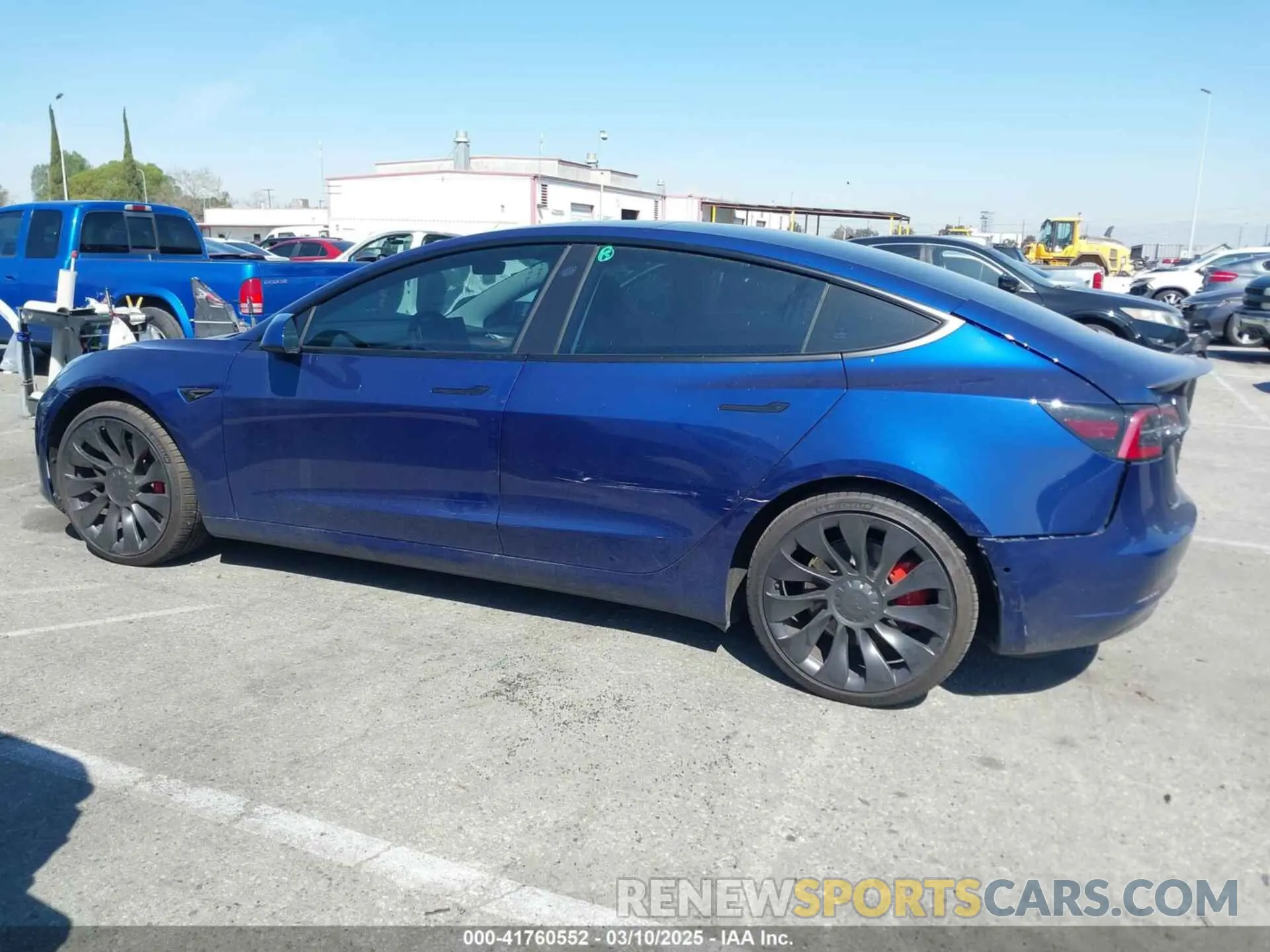 14 Photograph of a damaged car 5YJ3E1EC5NF315764 TESLA MODEL 3 2022