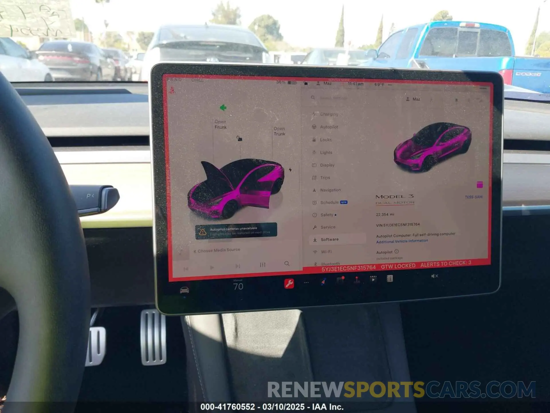 18 Photograph of a damaged car 5YJ3E1EC5NF315764 TESLA MODEL 3 2022