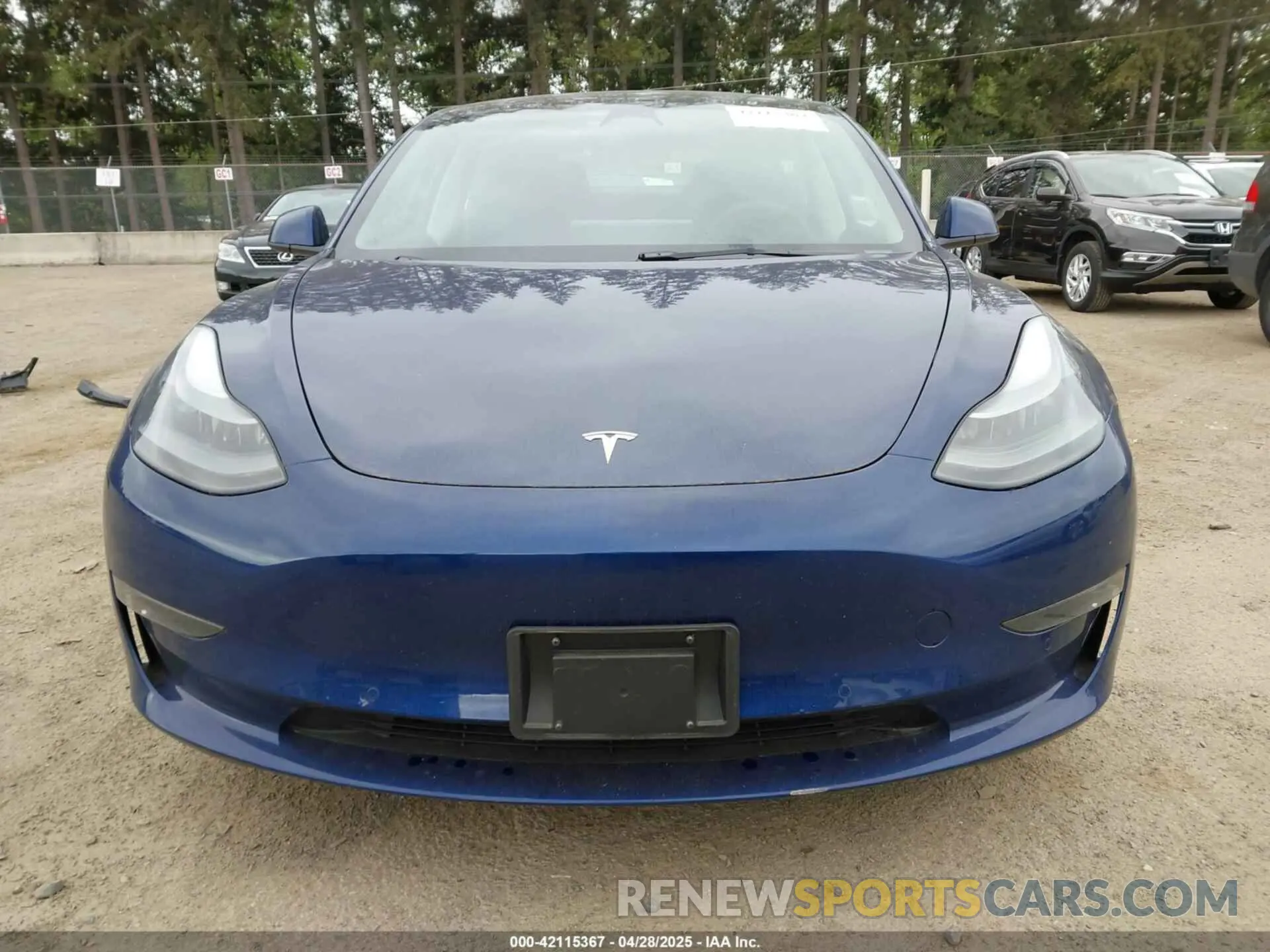 13 Фотография поврежденного автомобиля 5YJ3E1EC5NF356461 TESLA MODEL 3 2022