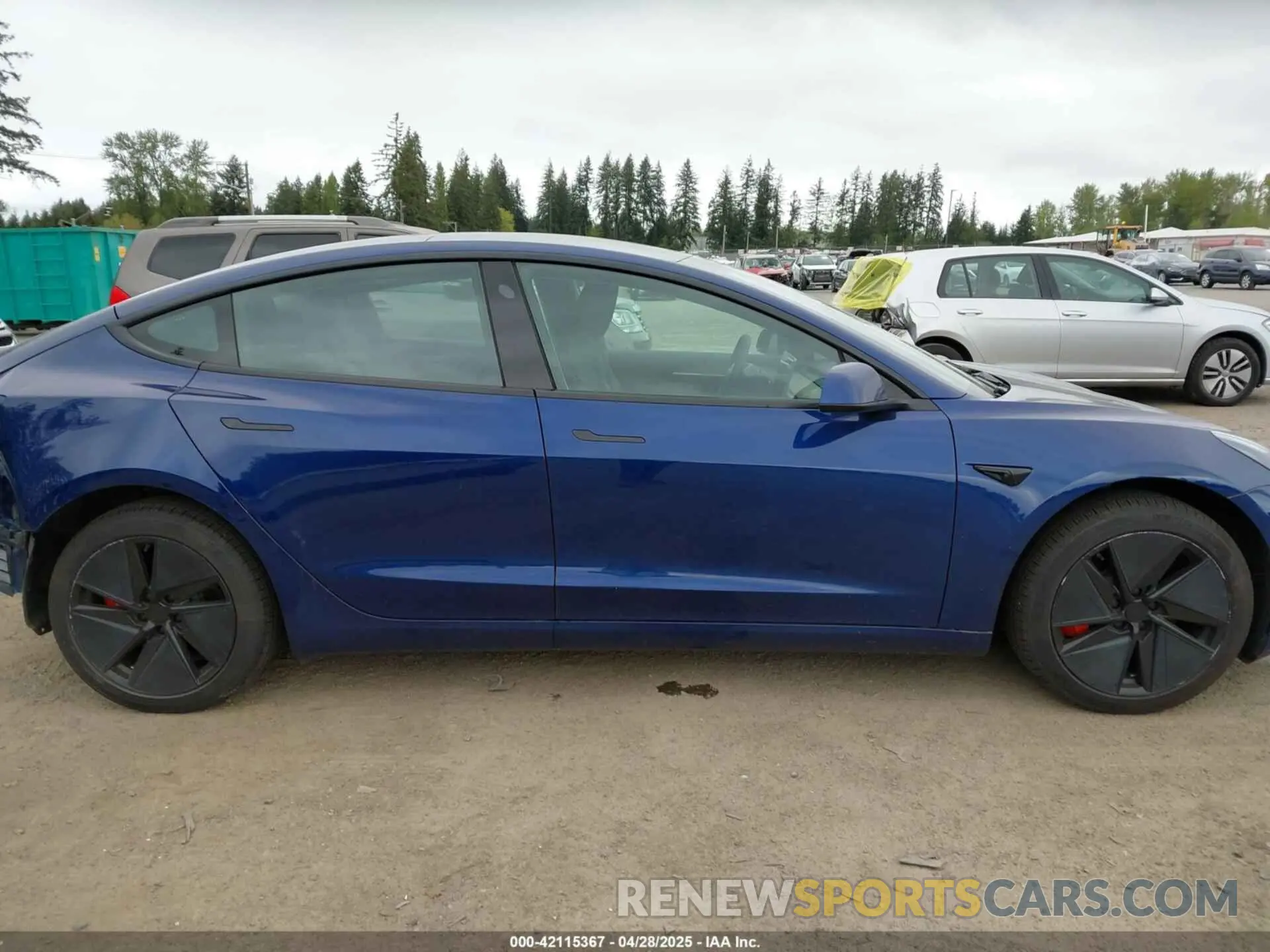 14 Фотография поврежденного автомобиля 5YJ3E1EC5NF356461 TESLA MODEL 3 2022