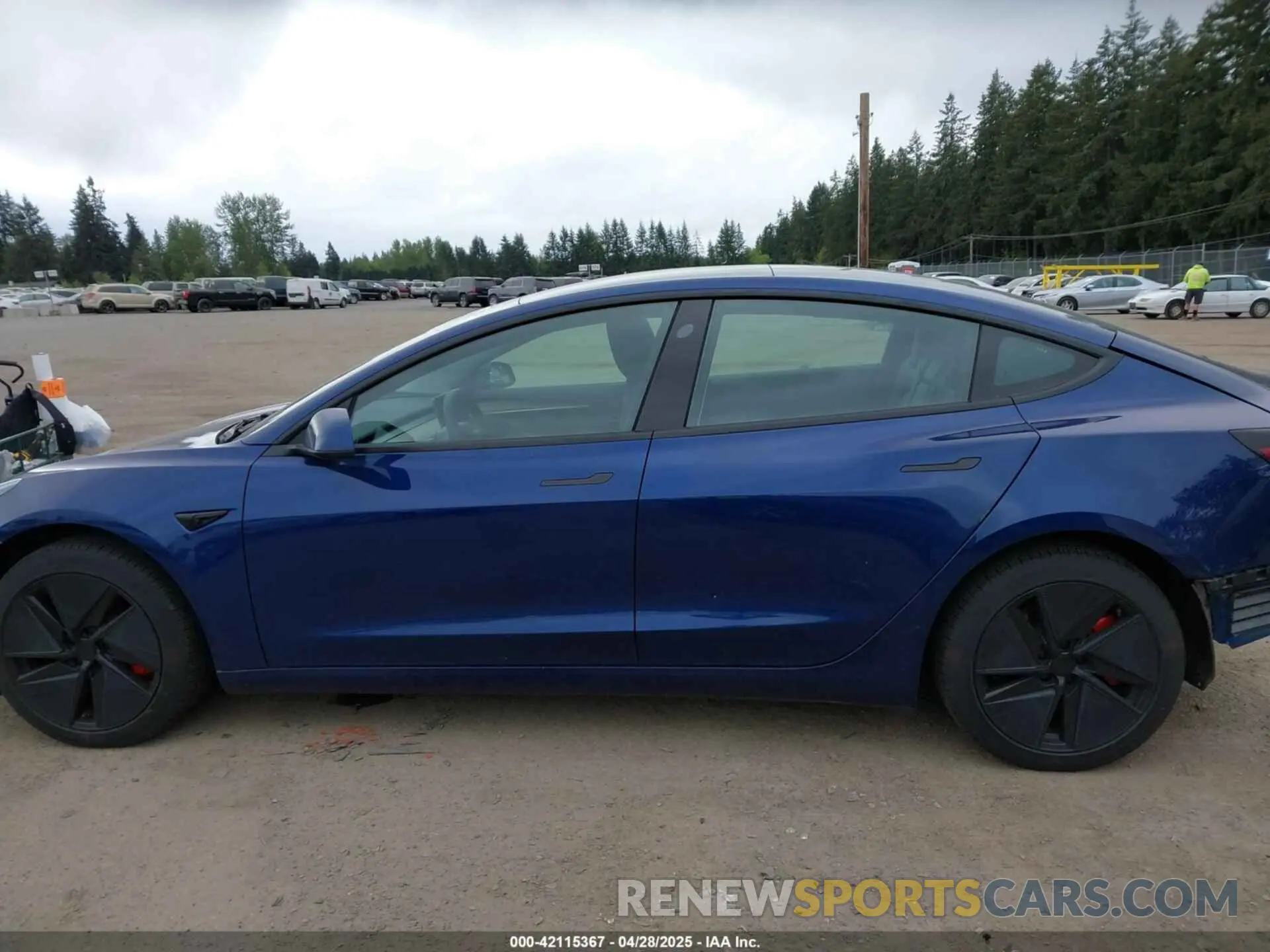 15 Фотография поврежденного автомобиля 5YJ3E1EC5NF356461 TESLA MODEL 3 2022