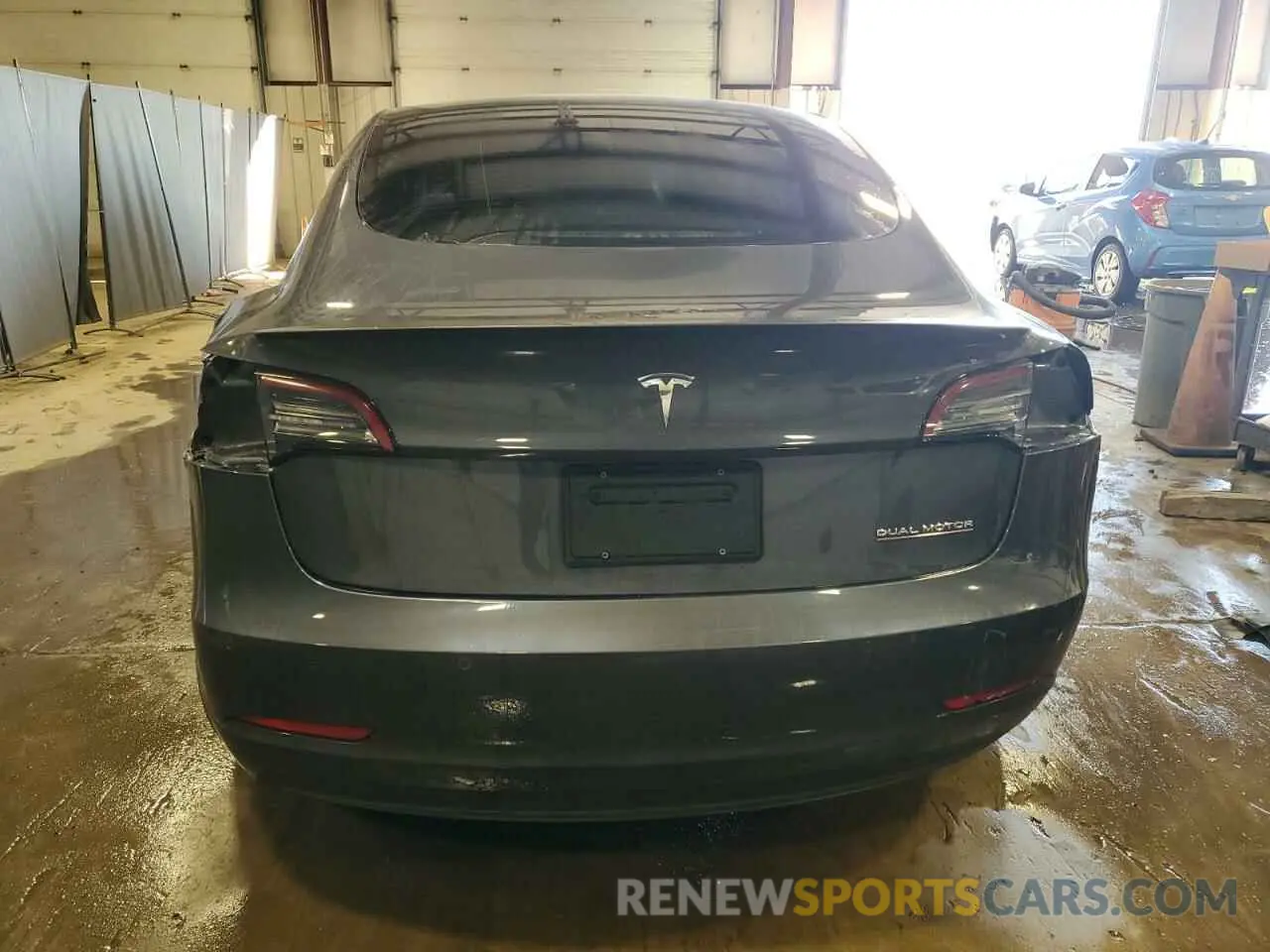 6 Фотография поврежденного автомобиля 5YJ3E1EC6NF107912 TESLA MODEL 3 2022