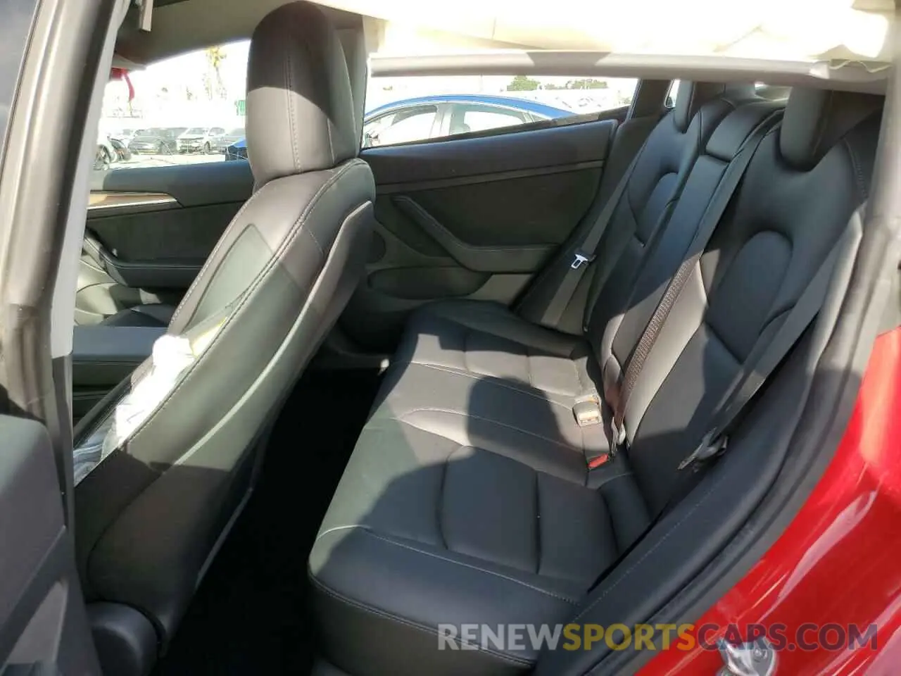 10 Photograph of a damaged car 5YJ3E1EC6NF168337 TESLA MODEL 3 2022