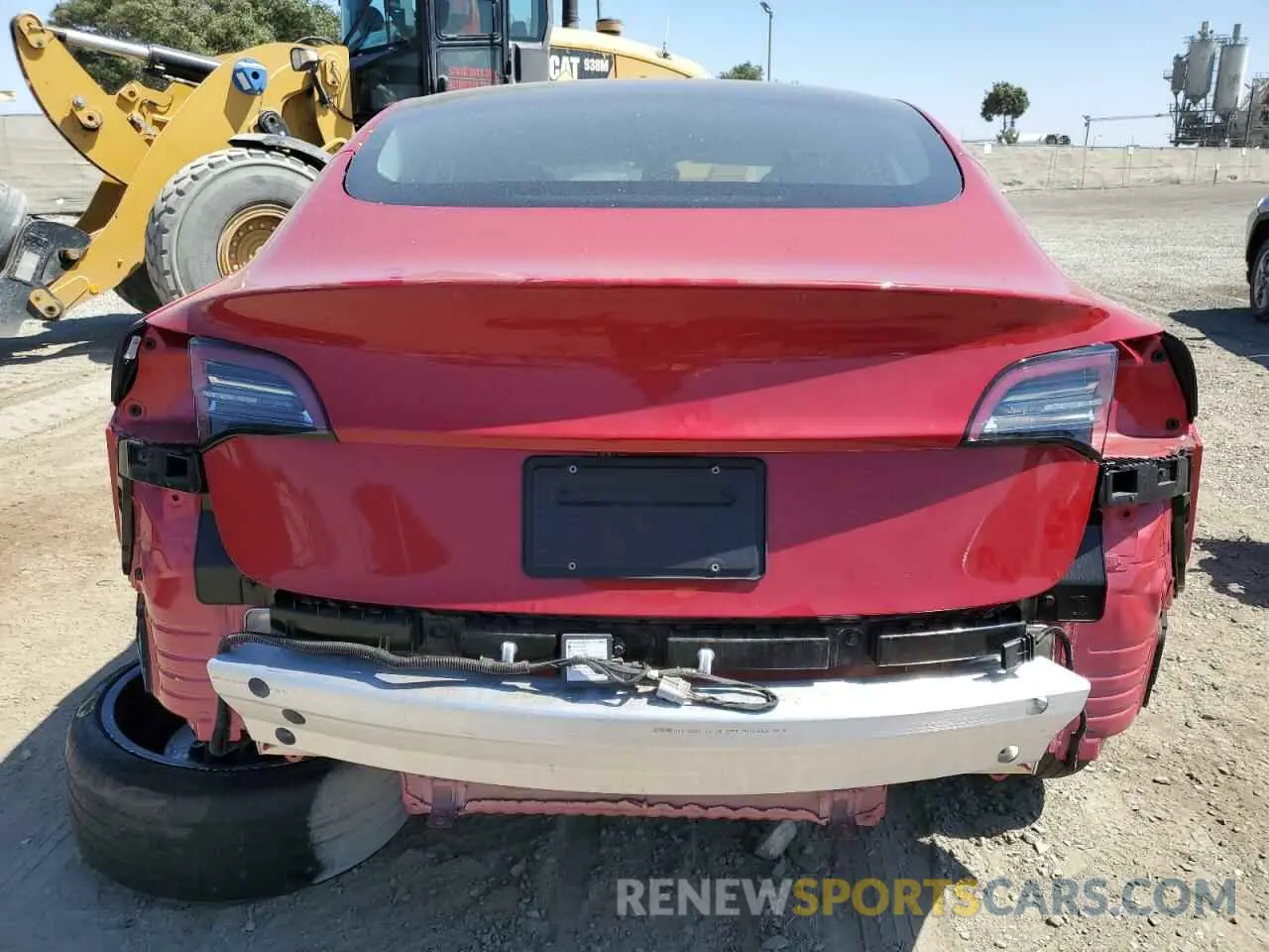 6 Фотография поврежденного автомобиля 5YJ3E1EC6NF168984 TESLA MODEL 3 2022